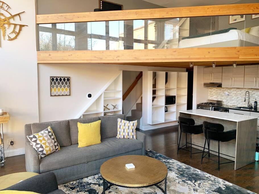 شقة Lincoln Park Light-Filled Loft شيكاغو المظهر الخارجي الصورة